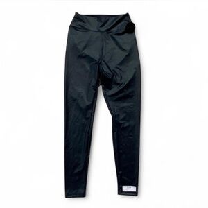 Aerie Navy Blue High-Waisted Faux Leather Leggings - MEDIUM SHORT